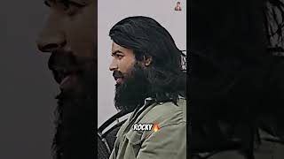 KGF rocky bhai dialogue status♥️ trending kgf kgfchapter2 nationalstaryash rocky rockybhai [upl. by Eitsirc]