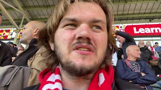 Brentford v Wolverhampton Wanders vlog  8 GOALD THRILLER [upl. by Madra]