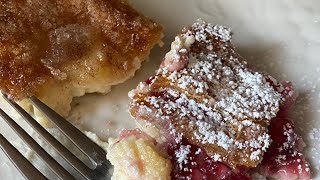 SOPAPILLA CHEESECAKE WITH A STRAWBERRY TWIST [upl. by Rexanna]