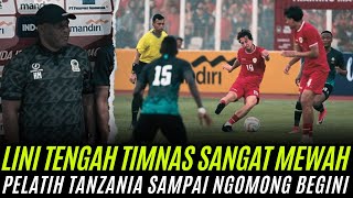 quotTHOM HAYE PEMAIN KELASquot Reaksi Tak Biasa Pelatih Tanzania Lihat Permainan Kelas Timnas Indones [upl. by Arraeit]