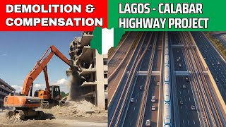 LagosCalabar Coastal Highway Demolition and Compensation [upl. by Suellen]