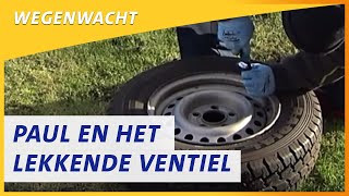 Paul en het lekkende ventiel van een carvanwiel  Wegenwacht vlog 46 [upl. by Yellat]