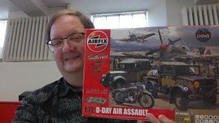 Model Building  Airfix DDay Air Assault diorama set [upl. by Guillemette]