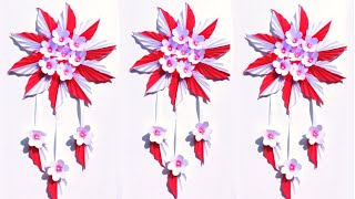 Beautiful paper flowers making ideas  flower making with paper [upl. by Elades416]