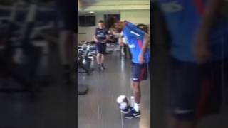 999 skills in training Neymar jr🔥shorts [upl. by Nylanaj]