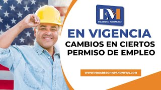 En vigencia cambios en ciertos permiso de empleo [upl. by Luke]