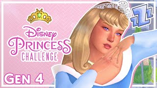 💤👸🏼 Aurora  Disney Princess 10 Gen Challenge 👑 SPEEDRUN TheSims4 4 [upl. by Zenobia]