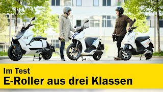 Test ERoller aus drei Klassen  ÖAMTC auto touring [upl. by Annaerb]