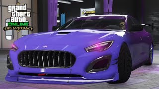 LAMPADATI CINQUEMILA CUSTOM THE CONTRACT GTA ONLINE ALL CUSTOMIZATION CINQUEMILA GTA 5 [upl. by Aicrop746]