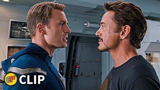 Avengers Argument  quotWere a Time Bombquot Scene  The Avengers 2012 Movie Clip HD 4K [upl. by Wehtta]