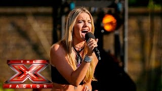 Louisa Johnson stuns with Sam Smith cover  Boot Camp  The X Factor UK 2015 [upl. by Oidgime]