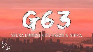 Sfera Ebbasta  G63 TestoLyrics [upl. by Cora]