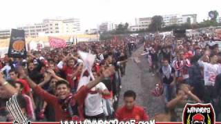 WINNERS 2005  BOTOLA  0910  08 eme  FAR vs WAC   CONQUISTA quot  Cortège Winners à Rabat [upl. by Einallem]