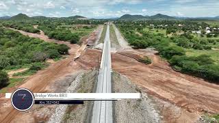 MDM March 2023 Progress Video Standard Gauge Railway Line From Morogoro to Makutupora [upl. by Mercorr]