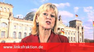 DIE LINKE Dagmar Enkelmann Zum Abschluss des parlamentarischen Jahres [upl. by Batruk]