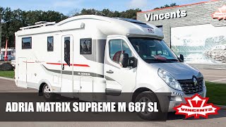 Så fungerar ADRIA MATRIX SUPREME M 687 SL  Vincents Husbil amp Husvagn [upl. by Gschu]