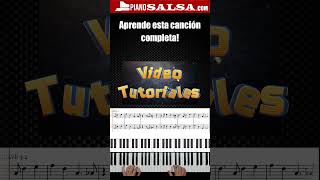 ⚠️ MONTUNO DE LA SEMANA 31 🔥 El video con full tutorial está disponible en wwwpianosalsacom 🎹 [upl. by Enutrof]