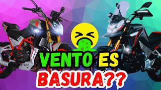 VENTO ES UNA BUENA O MALA MARCA DE MOTOS❓ [upl. by Hsetim667]