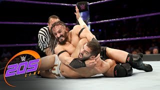 Neville vs Ariya Daivari WWE 205 Live Sept 26 2017 [upl. by Isle]