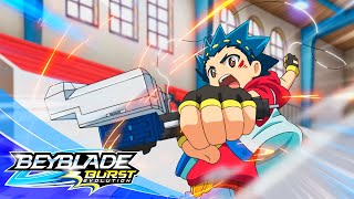 BEYBLADE BURST EVOLUTION  Ep 3 ¡Drain Fafnir  Ep 4 ¡Torbellino ¡Tempest Wyvron [upl. by Llednil]