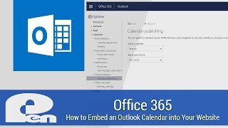 How to Embed an Outlook Calendar into Your Website  Office 365 [upl. by Ahsat]