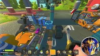 Still technically DAY2  making mobile refinery Fancy adventures of Scrap Mechanic UC LP AF 3z1p [upl. by Yblek45]