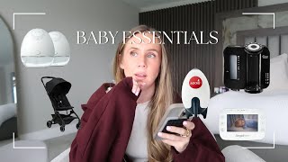 BABY MUST HAVE’S AND ESSENTIALS  what i wish i knew 🍼 [upl. by Chandos122]