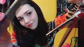 ✂️ Prim ASMR Haircut Act 💛 [upl. by Eeclehc]