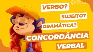 CONCORDÂNCIA VERBAL  Língua Portuguesa [upl. by Smiley]