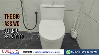 Extra Large Size Water closet or WC  Sorento SRTWC8366 One Piece WC [upl. by Anavi638]