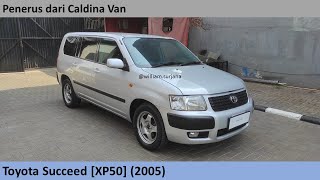 Toyota Succeed XP50 2005 review  Indonesia [upl. by Veradi]