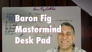 Baron Fig Mastermind Desk Pad [upl. by Karolyn]