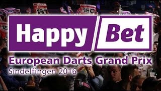 2016 European Darts Grand Prix Round 1 Aspinall vs Foreman [upl. by Orji595]