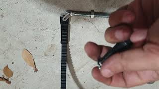 Chamberlain HD900D Whisper Drive Plus False path in tensioner installing garage door Belt 041A5250 [upl. by Ennej133]