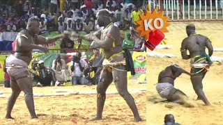 Combat Alioune Seye 2 vs Modou Anta  DOUBLE KO EXTRAORDINAIRE [upl. by Akselav280]