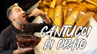 CANTUCCI DI PRATO  La mia ricetta Toppe  Ricetta di Federico Fusca [upl. by Drawyeh]