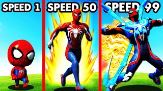 Upgrading SPIDERMAN Into FASTEST EVER In GTA 5 [upl. by Assenov]