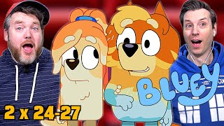 Newish Dad Watches Bluey S2 Piggyback Seesaw Double Babysitter XMas Swim for the First Time [upl. by Annol]