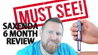 Saxenda 6 Month Review [upl. by Dnalerb]