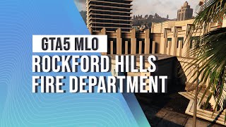 Rockford Hills Fire Department  GTA 5 MLO by Shmann [upl. by Akema690]