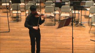 YouTube Symphony Orchestra 2011 Audition  Violin Mark Hui [upl. by Colleen242]