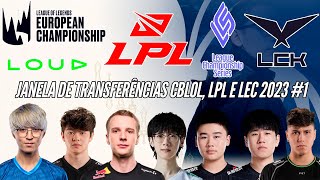 JANELA LPL LEC E CBLOL 2023  LOUD DEVE MUDAR RNG SEM GALA E WEI IG FORA DA LPL [upl. by Nirehtak]