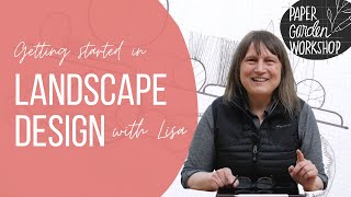 Landscape Design for Beginners With Paper Garden Workshop [upl. by Garik]