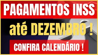 🔴 PAGAMENTOS INSS até DEZEMBRO de 2024   CONFIRA CALENDÁRIO [upl. by Aihsenal664]