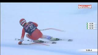 Beat Feuz 🇨🇭  farewell race  Kitzbuhel AUT downhill January 21 2023 [upl. by Isborne]