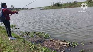 fishing krne gy frd k sath maral sneakhead fish catfish fishing rahu machhli gangariver [upl. by Luttrell]