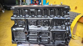 Classic Mini MPI Build Engine Block Enamel amp Parts OverhaulLast of Ep12 [upl. by Euqinotna]