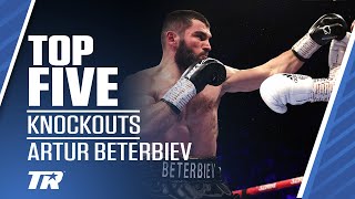 Top 5 Artur Beterbiev Knockouts  BOXING HIGHLIGHTS [upl. by Barbaresi]