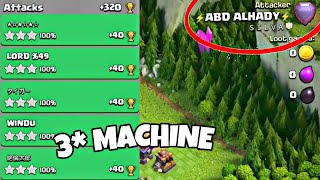 ABD ALHADY Top 2 Player Shared His Legend League Attacks  COC Th15 Twin Hog Attack Strategy  COC [upl. by Elnora]