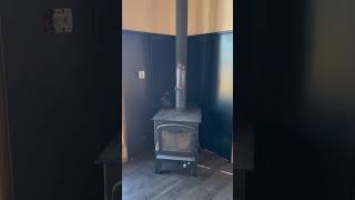 Wood stove heat shield [upl. by Swec966]